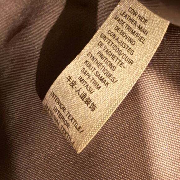 Fossil Brown Crossbody Bag Cow Hide Leather Purse Zipper Adjustable Strap - Picture 7 of 9